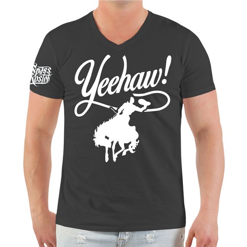 Shirt cowboy motiv - motiv, s