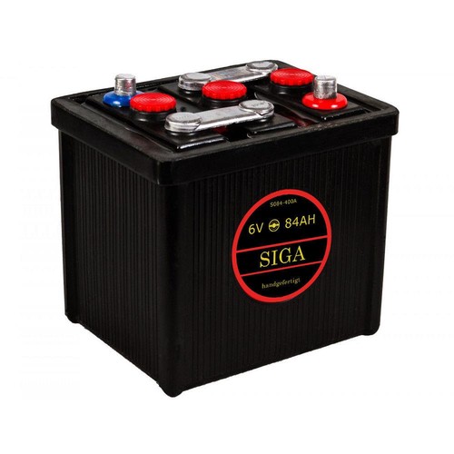 Siga oldtimer autobatterie - autobatterie, 6v
