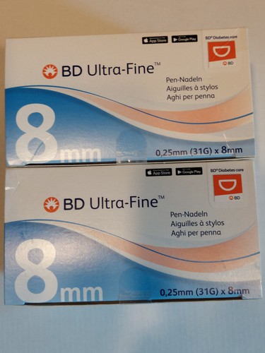 Ultra fine pen nadeln - bd, pen-nadeln