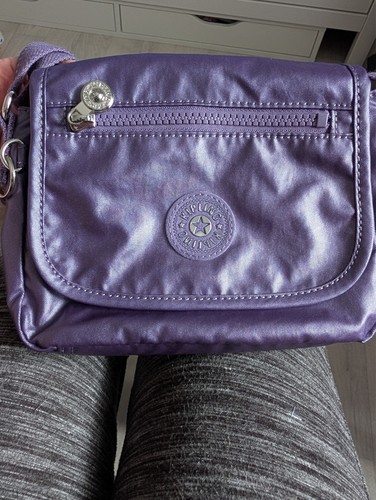 Kipling tasche lila - kipling, metallic