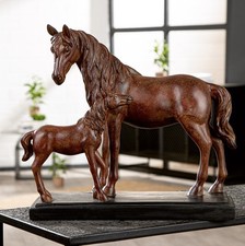 Gilde skulptur pferdefamilie - gilde,