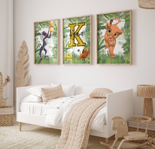 3er set personalisierte poster - personalisierte,