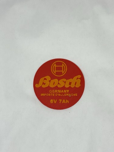 Plakette für batterie bosch - für,