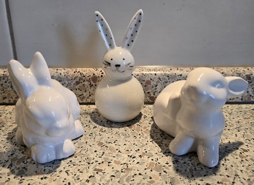 Keramik osterhasen dekofiguren - keramik,