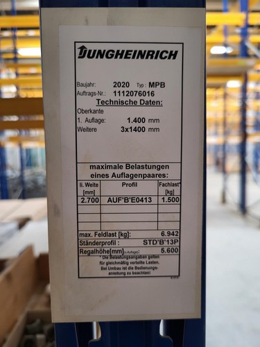 Jungheinrich hochregal - jungheinrich,