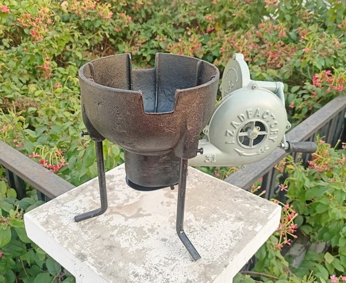 Tragbarer schmiedeofen mit - tragbarer,