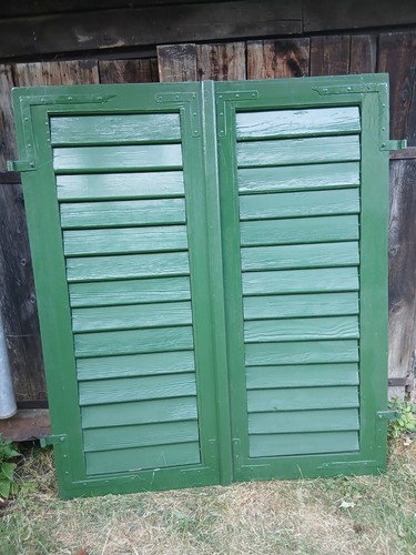 Paar fensterladen holz - 1,