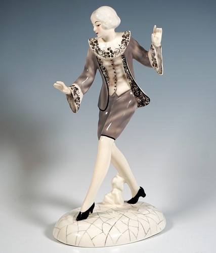 Goldscheider figur clotilde - goldscheider,