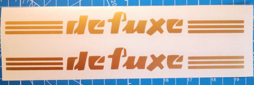Deluxe luxe aufkleber - deluxe, •