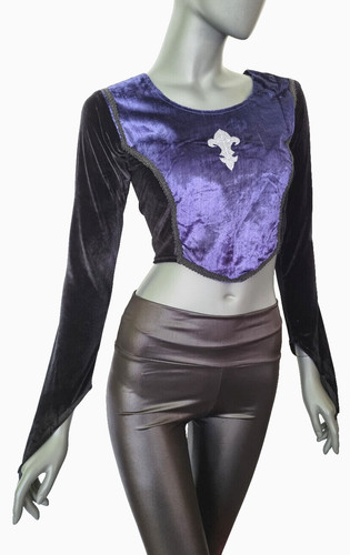Corsagen top gothic cross - , corsagen-top