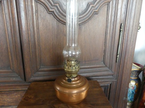 Antike petroleumlampe mit 20er - petroleumlampe,