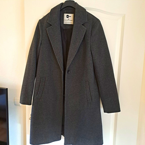 Everme damen mantel lang - everme, grau