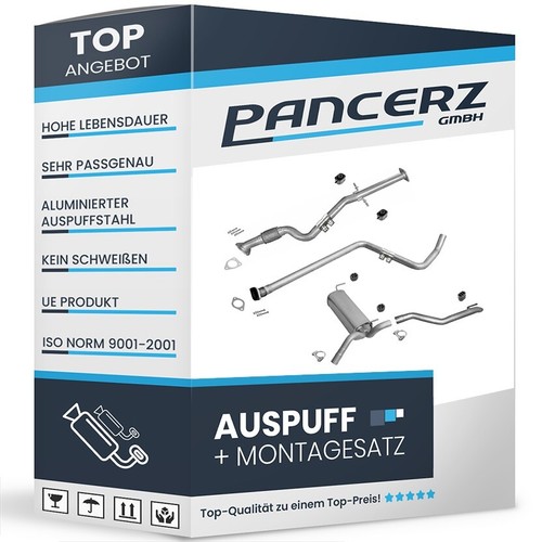 Auspuffanlage für chevrolet - für,
