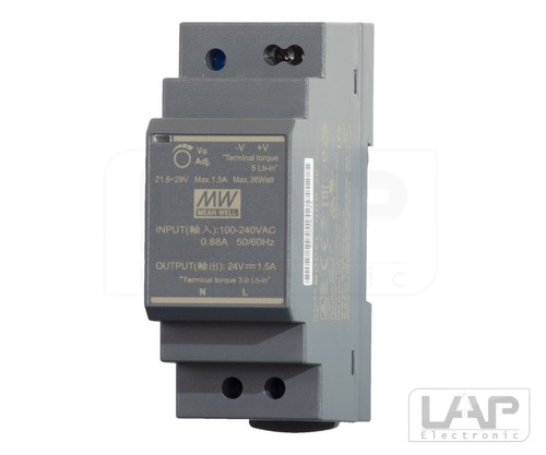 Hdr meanwell hutschienen - hdr-30-15,