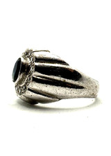 ::925 SILBER RING MIT STEIN