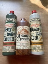 Biete 3 Alte Steingutflaschen von Birkenhof über 30 Jahre alt, Siehe Bilder.