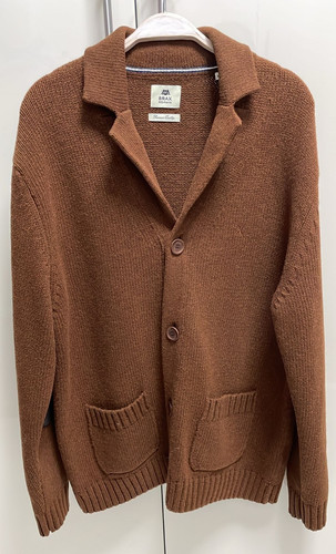 Braune stricjacke aus - braune,
