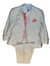 6 WILVORST Hochzeit Sakko Herren Business Anzug Jacke Gr. 48 M  Hose Gr.  52