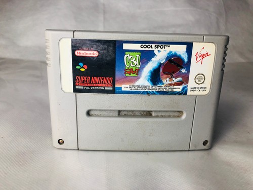 Videospiel cool spot snes - cool,