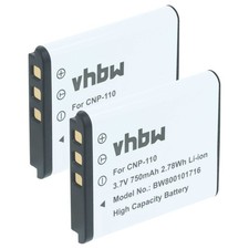 2x Akku für Casio Exilim