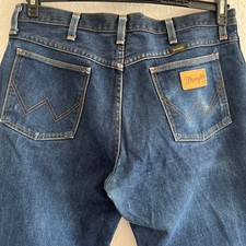 Wrangler Vintage Jeans Bootcut Dunkelblau W34 L32