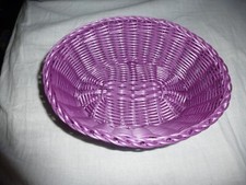 Brotkorb Korb Brot Brötchen Kunststoff Plastik lila