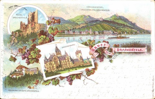 Litho gruss vom - gruss,
