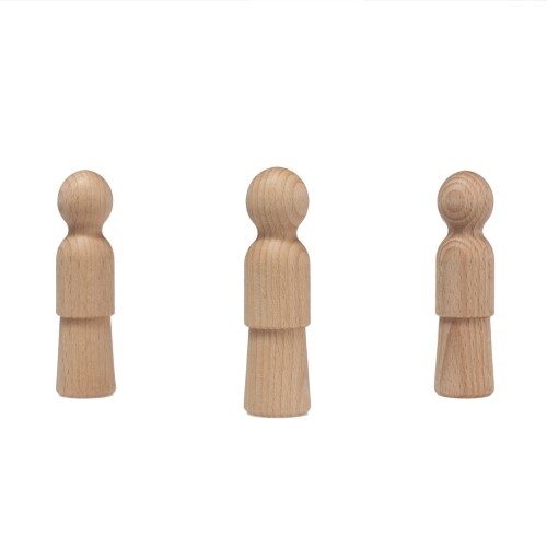 Holzkegel holzfiguren - holzkegel,