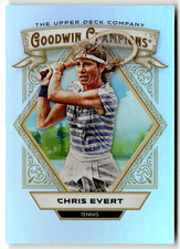 2025 Upper Deck Goodwin Champions No. 4 Chris Evert Rainbow