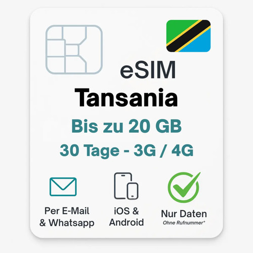 Tansania esim datentarif - tansania,