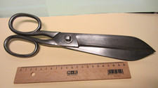 Antike tuchschere scharf - scharf, um