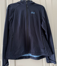 Jack Wolfskin Damenjacke Shellsoft Größe XL Dunkelblau Sehr Gut