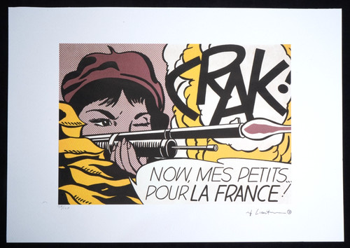 Roy lichtenstein 50x35 - lichtenstein,