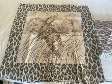 Bettwäsche Leopard Dschungel 135 x 200 cm Kissenbezug 70 x 70