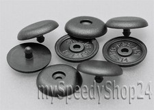 2x Gurtstopper für Sicherheitsgurt Kunststoff Universal Stopper Schwarz 