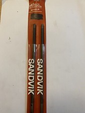 Sandvik 1/4" Kettensägefeilen x 2 - 165-8-6,3-2P 6,3 mm Sägefeilen New old stock