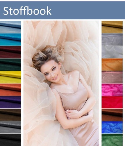 Organza stoff meterware bluse - stoff,