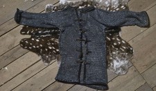 Aluminium Kettenhemd Hauberk Alu Ritter Rüstung Mittelalter Larp