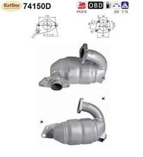 ✅ Katalysator Nissan