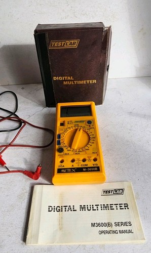 Vintage metex 3650b digital - vintage,