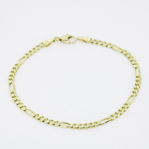 Armband 585 gold - gold, figaro