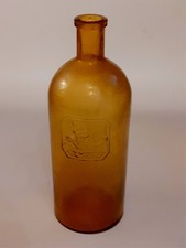 Alte SATRAP - Glasflasche 