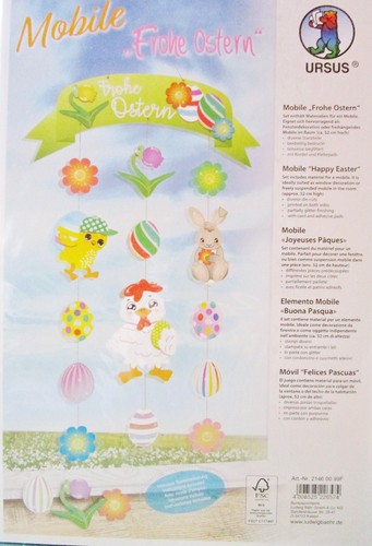 Bastelset mobile ostern - bastelset,