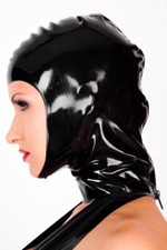 Latex Maske gesichtsoffen für