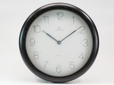 JUNGHANS alte Wanduhr 368/6701 schwarz-weiß Wohnraumuhr 1991 NEU/OVP; K85 746