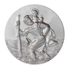 Alu Plakette Heiliger Sankt St