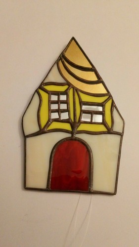 Tiffany glasfensterbild - tiffany,