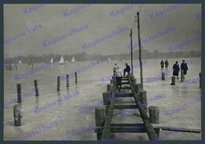 Foto Wassersportheim Blau-Rot