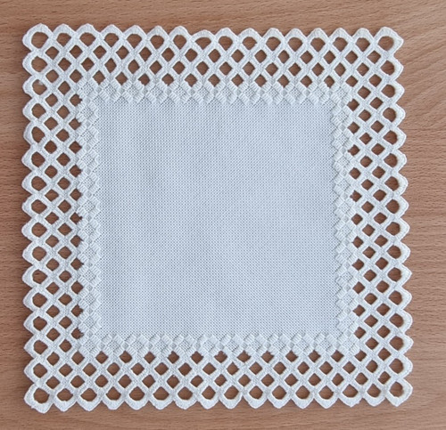 Hardanger deckchen handarbeit - hardanger,