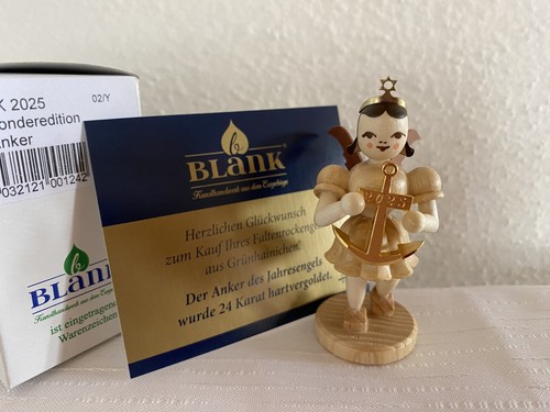 Blank jahresengel mit - fa.,